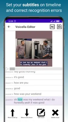 Voicella android App screenshot 3